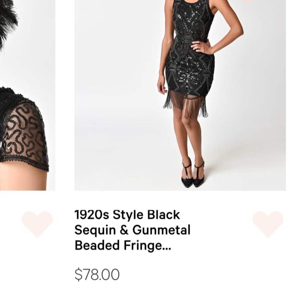 1920’s black dress 👗